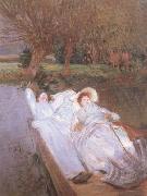 John Singer Sargent Saint Martin's Summer (nn02) Sweden oil painting artist